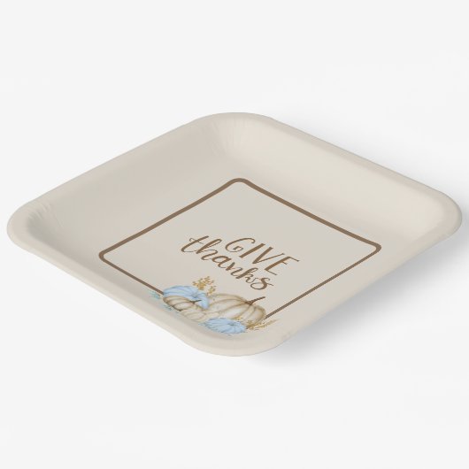 Geef bedankt goede bedankt met papieren Bord (Gebogen)