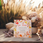 Geef Bedankt Herfst Foliage Thanksgiving Diner Kaart