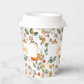 GEEF BEDANKT Herfst Herfst Pompoenen & Bladeren Va Papieren Bekers (Rechts)