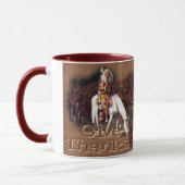 Geef bedankt indiaanse koffie-mok mok (Links)
