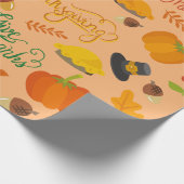 Geef Bedankt inpakpapier (Hoek)