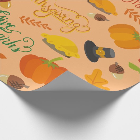 Geef Bedankt inpakpapier (Hoek)