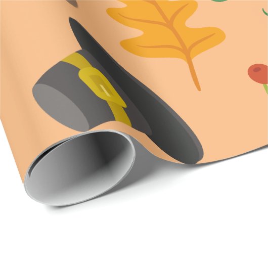 Geef Bedankt inpakpapier (Rol Hoek)