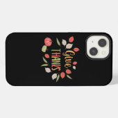 Geef Bedankt! iPhone Hoesje (Achterkant horizontaal)