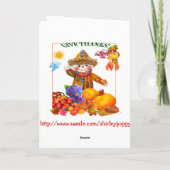 GEEF BEDANKT! ~ KAART 4 KINDER (Achterkant)