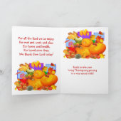 GEEF BEDANKT! ~ KAART 4 KINDER (Binnen)