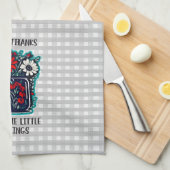 Geef Bedankt keukentheedoek Theedoek (Quarter Fold)