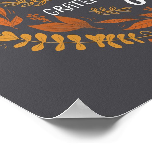 Geef Bedankt met een Grateful Heart Art Print (Hoek)