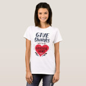 Geef Bedankt met een Grateful Heart T-shirt (Voorkant volledig)