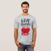 Geef Bedankt met een Grateful Heart T-shirt (Voorkant volledig)