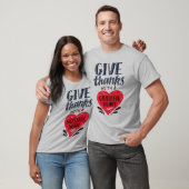 Geef Bedankt met een Grateful Heart T-shirt (Unisex)