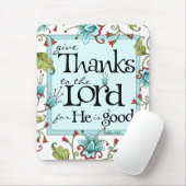 Geef Bedankt - Muismat (Met muis)