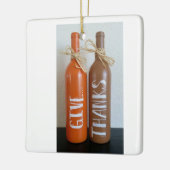 **GEEF BEDANKT** REGELING VOOR WIJNVERLIEZEN KERAMISCH ORNAMENT (Links)