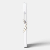 Geef Bedankt Roze Bloemen Waterverf Case-Mate iPhone Case (Achterkant / Links)