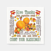 Geef Bedankt! Servet (Voorkant)