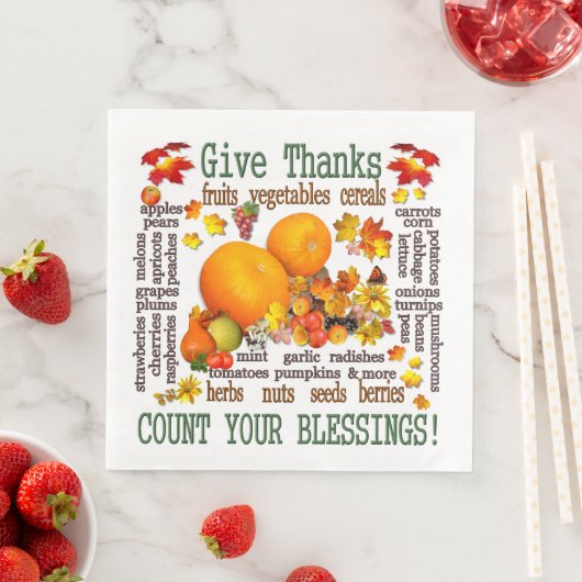 Geef Bedankt! Servet (Insitu)