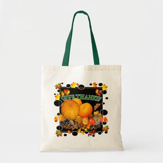 GEEF BEDANKT!Tas     begroting Tote Bag (Voorkant)