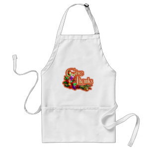 Geef Bedankt Thanksgiving Apron Standaard Schort