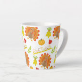 GEEF BEDANKT THANKSGIVING KALKOENEN & POMPOENEN LATTE MOK (Rechterhoek)