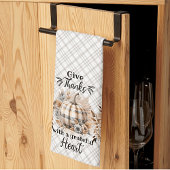 Geef Bedankt Thanksgiving keukenhanddoeken
