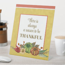 Geef Bedankt! Thanksgiving tabel