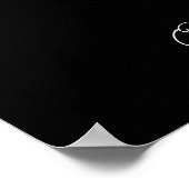 Geef Bedankt Tree Poster (Hoek)