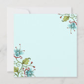 Geef Bedankt - Uitnodiging of Flat Card (Achterkant)