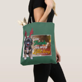 Geef Bedankt voor elk klein ding Tote Bag (Dichtbij)