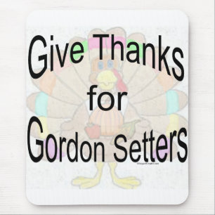 Geef Bedankt voor Gordon Setters Muismat
