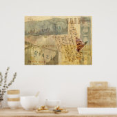 Geef Bedankt voor Thanksgiving Poster (Keuken)