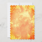 "Geef Bedankt" Waterverf pompoenThanksgiving Kaart (Achterkant)