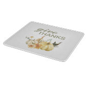 Geef Bedankt Waterverf Pumpkin Snijplank (Hoek)