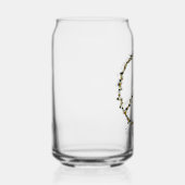 Geef bijen een kans blikvorm glas (Rechts)