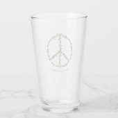 Geef bijen een kans glas (Achterkant)