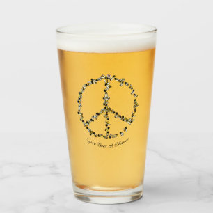 Geef bijen een kans glas