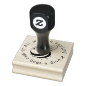 Geef bijen een kans rubberen stempel (Stempel)