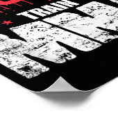 Geef Bloed Train MMA Mixed Martial Arts Poster (Hoek)