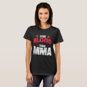 Geef Bloed Train MMA Mixed Martial Arts T-shirt (Voorkant volledig)