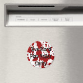 Geef Blood Play Roller Derby Magnet (Insitu (Vaatwasser))