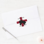 Geef Blood Roller Derby STICKER (Envelop)