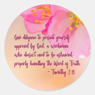 Geef cadeau je eigen Christelijk Ronde Sticker