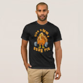 Geef dank blijf fit kalkoen t-shirt (Voorkant volledig)