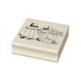 Geef Dank Rubberstempel