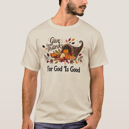 Geef-Dank-T-shirt T-shirt (Voorkant)