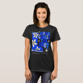 Geef darmkanker het Boot Shirt (Voorkant volledig)