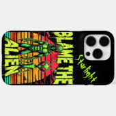 Geef de alien de schuld in kosmische setting Case-Mate iPhone case (Achterkant (horizontaal))