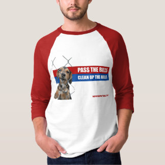 Geef de bakken door/maak de heuvels op 3/4 Sleeve T-shirt