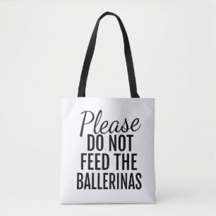 Geef de ballerina's geen Canvas tas