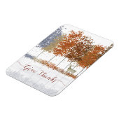 Geef de Bomen van de Thanksgiving van Bedankt en L Magneet (Linkerzijde)