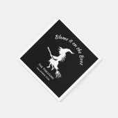 Geef de Boos Witch de schuld Servet (Hoek)